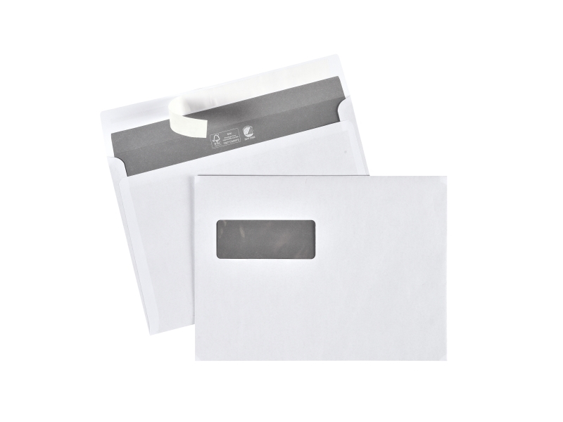 Kuvert C5 med Diamond Peel &amp Seal 500 st Vit | Papper & Emballage - Kuvert & påsar - Kuvert | GameStuff