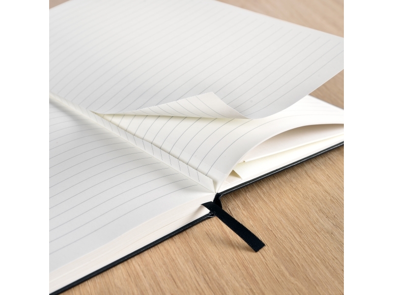 Classic Professional Notesbog A5 Linjeret Sort