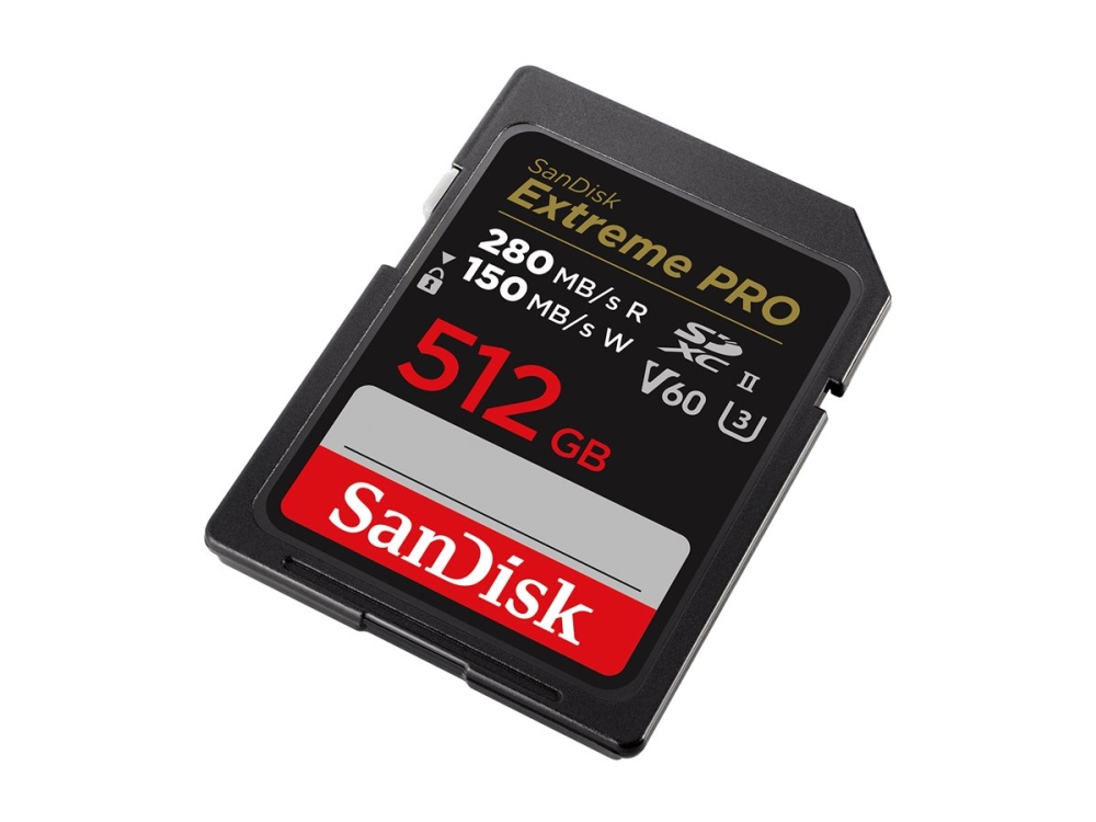 Extreme Pro 512Gb V60 Uhs-Ii 280/150Mbs