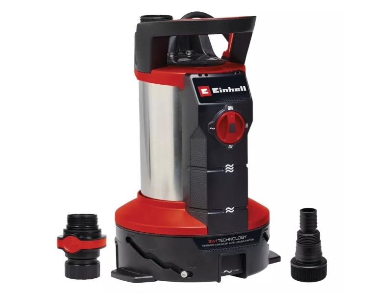 Einhell GE-DP 7935 N-A LL ECO, 790 W, Vekselstrøm, 0,9 bar, 19000 l/t, Sort, Rød