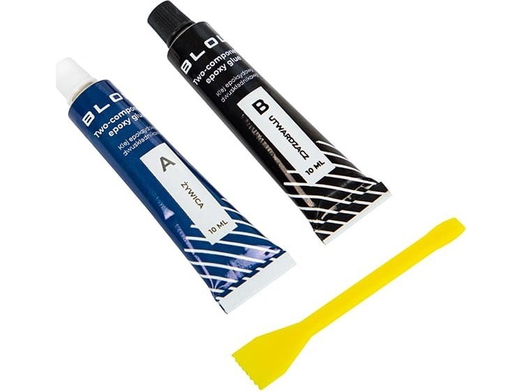 Blæselimspistol 91-484# 2-komponent epoxylim 2x10ml blæselim