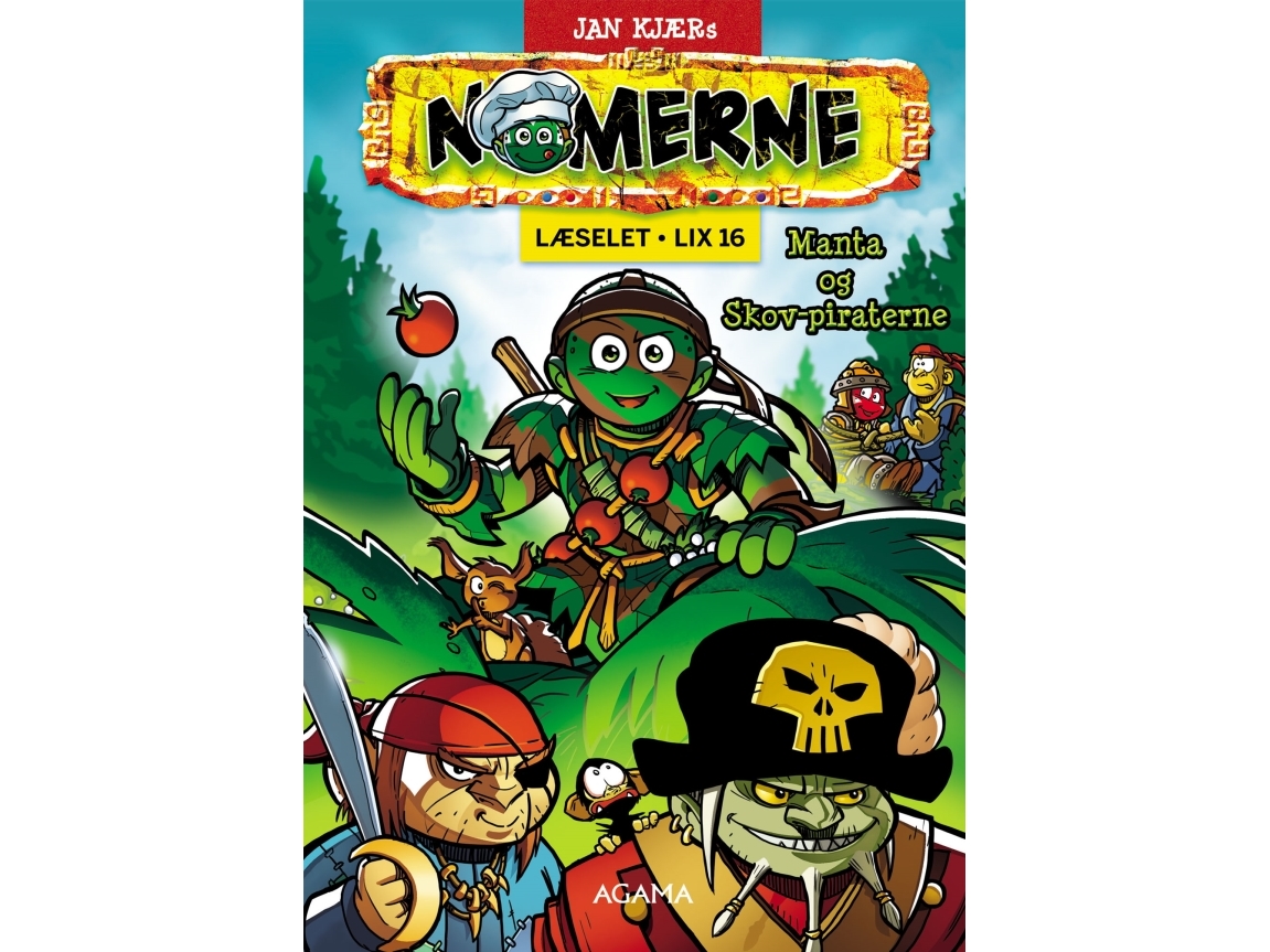 Nomerne: Manta Og Skovpiraterne - Lix16 | Jan Kjær