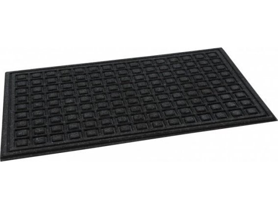 UN viskeruller/teksturblokke sort 45*76 cm
