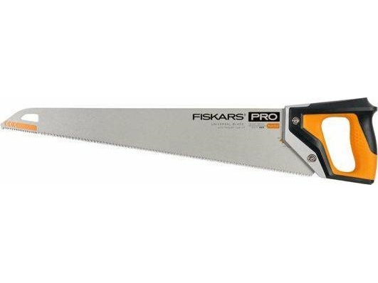 Fiskars Pro Powertooth, Nedstryger, Træ, Sort, Sølv, Gul, Sort, Gul, 55 Cm, 0,9 Mm