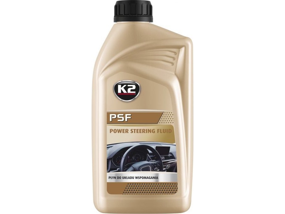 K2 Power Steering Fluid, Farveløs, 1L