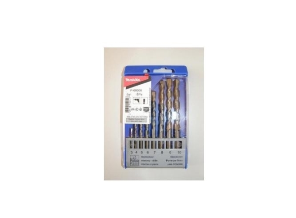 Drill Makita Set Von Bohrern Für Beton 8 Stück 3-10Mm