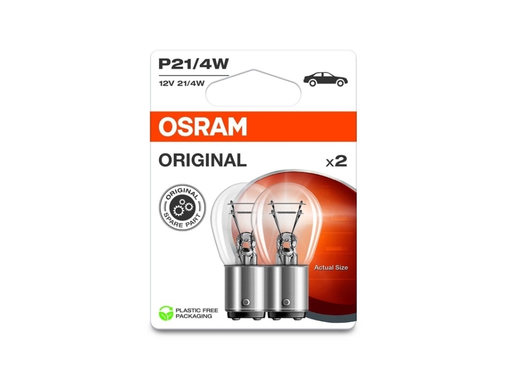 OSRAM 4062172396226 Signalljuskälla Standard P21/4W 21/4 W 12 V | Bilvård & Biltillbehör - Belysning - Andra Billampor & Ljus | GameStuff