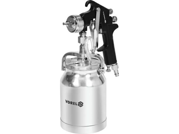 Vorel Toya Sa Poland Dažymo pistoletas | apatinis bakelis | HVLP / 1000 ml | Ø1.8 mm (80903)