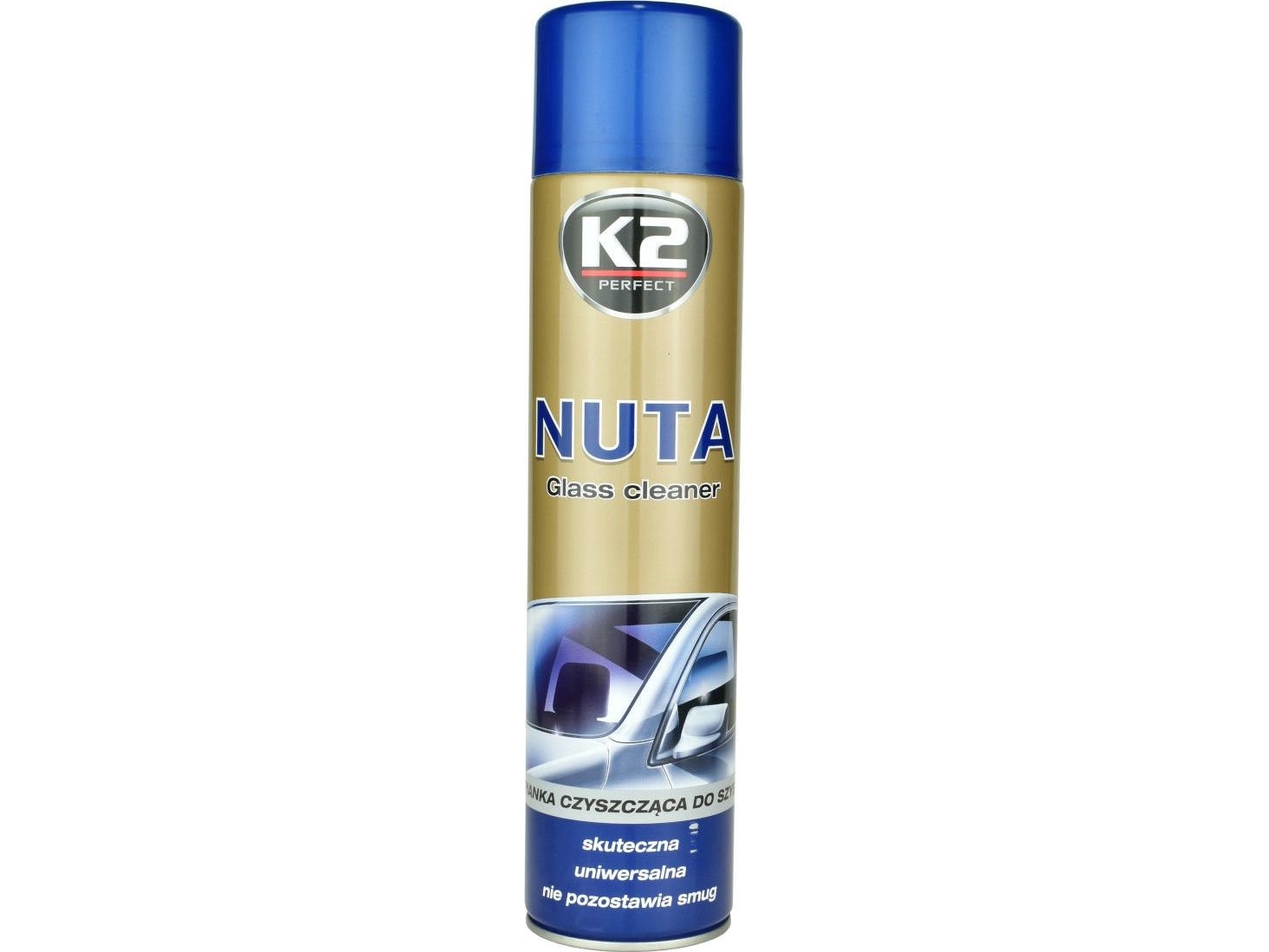 K2 K2 Nuta skum til rengøring af bilruder 600 ml universal