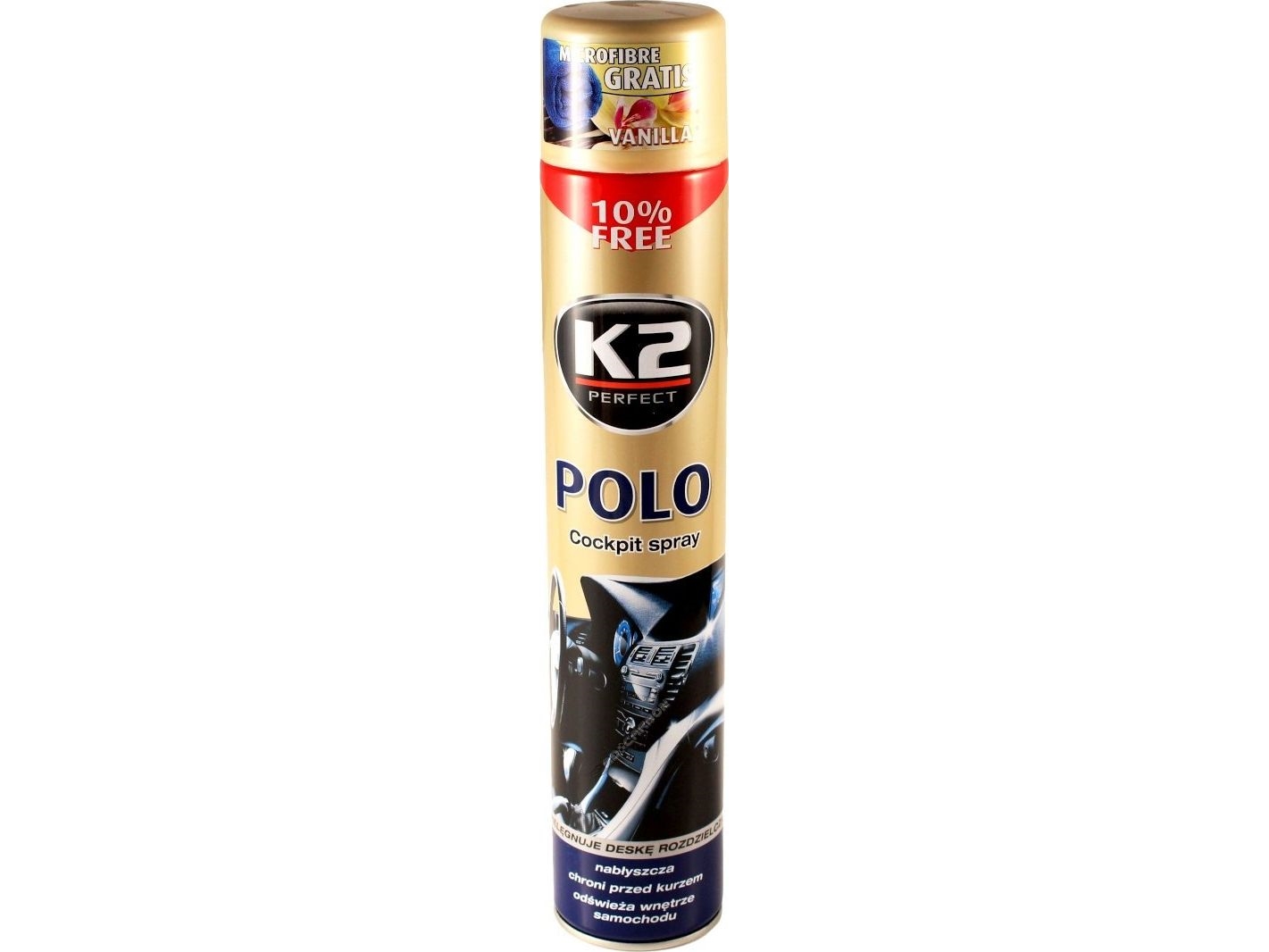 K2 POLO instrumentbrætfedt 750 ml vanilje