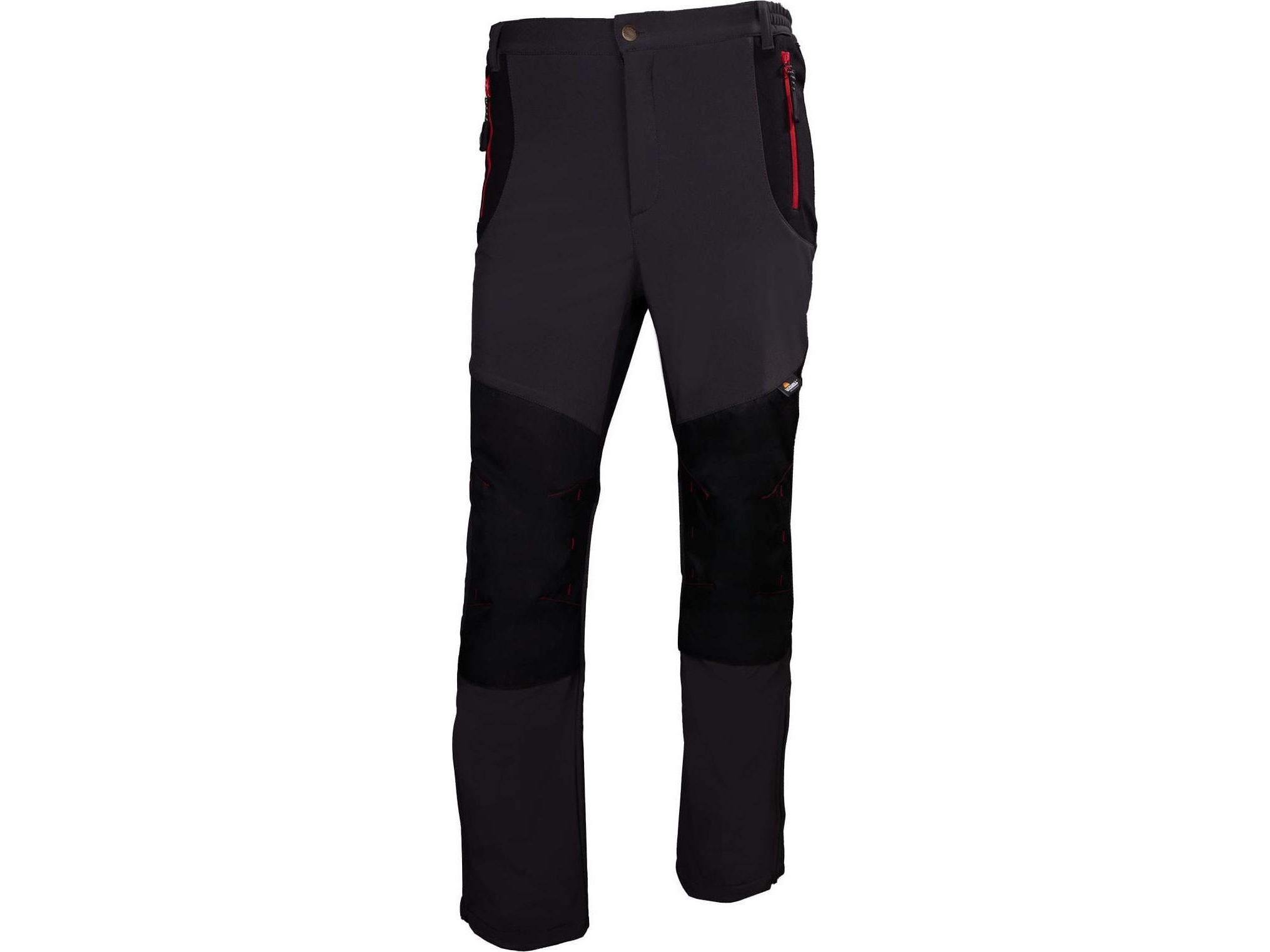 Beta Hose Spod. Rob. Softshell Verstärktes Oxford-Material Grau-Schwarz Größe L