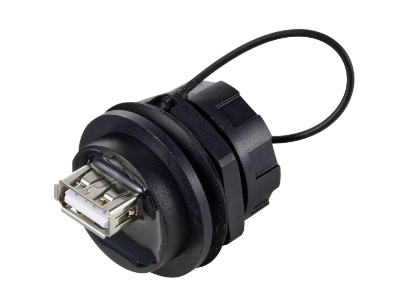 Usb 2,0-Indbygningsgennemføring Tc-12770488 Tru Components Indhold: 1 Stk