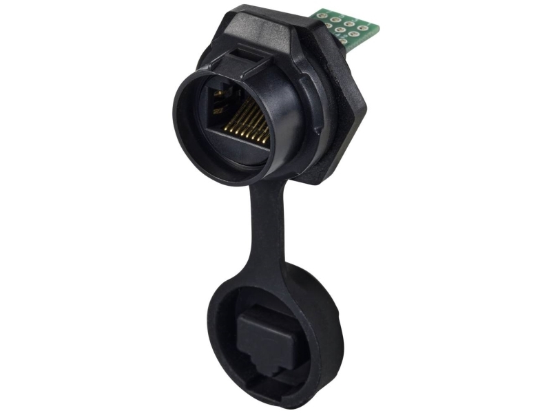 Tru Components Indbygningstilslutning, Rj45 På Pcb Tc-12770456 Indføringshjælp Til Rj45 1 Stk