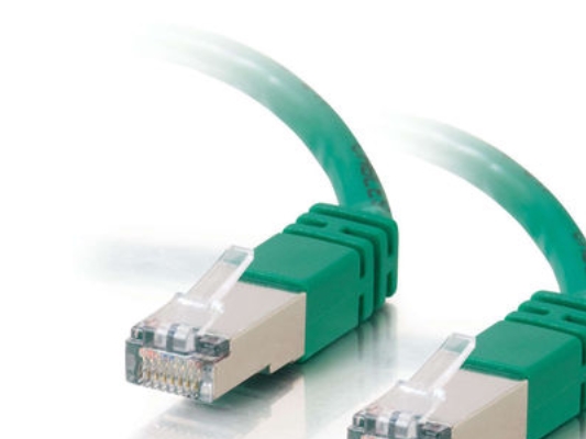 Logon Sstp Cat6a, 0,5 M, Cat6a, Rj-45, Rj-45, Grün