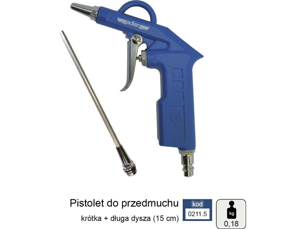 Adler 2cm + 15cm MAR0211.5 | Elverktyg - Prof. Akku verktyg - Spikpistoler | GameStuff