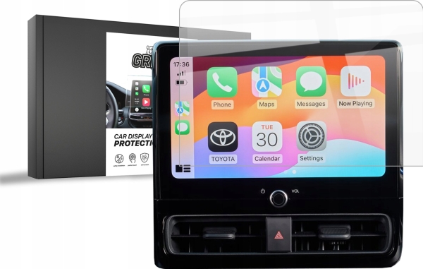 Keramikfolie Grizzglass Cardisplay Protection Für Toyota Yaris 4 10,5" Facelift 2024