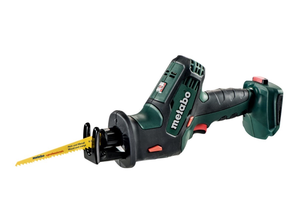 Metabo Sse 18 Ltx Compact, Schwarz, Grün, Rot, 3100 Spm, 1,3 Cm, 91 Db, 80 Db, Akku - Solo