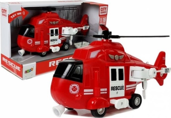 Lean Sport Räddningshelikopter Fire Brigade 1:16 Hook Sound Lights | Hobby - Modelljärnväg - Nybörjarsatser | GameStuff