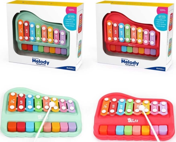 Smily Play Piano Cymbaler Grön | Leksaker - För dom minsta - Musik | GameStuff