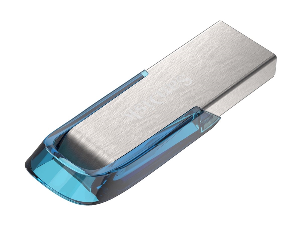 Sandisk Ultra Flair - Usb Flashdrive - 128 Gb - Usb 3.0 - Blå