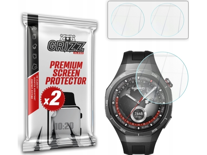 Grizzglass Grizzglass Hybridglass Do Huawei Watch Gt 5 Pro 46Mm