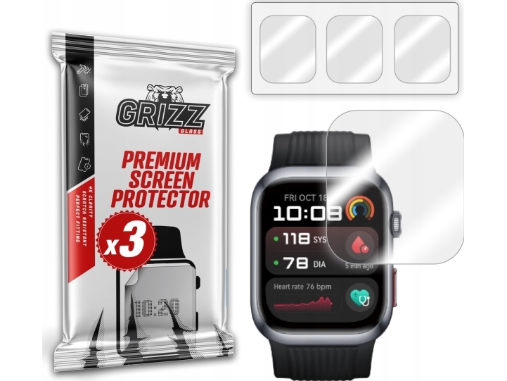 Grizzglass Hydrogel-Folie Für Huawei Watch D2