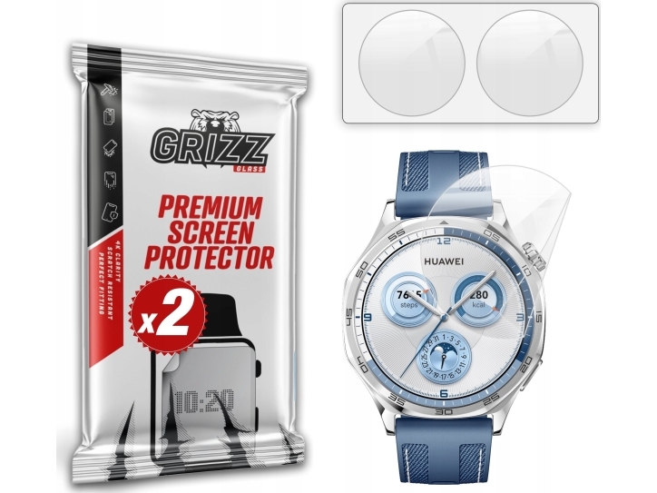 Grizzglass Keramikfolie Ceramicfilm Für Huawei Watch Gt 5 46Mm