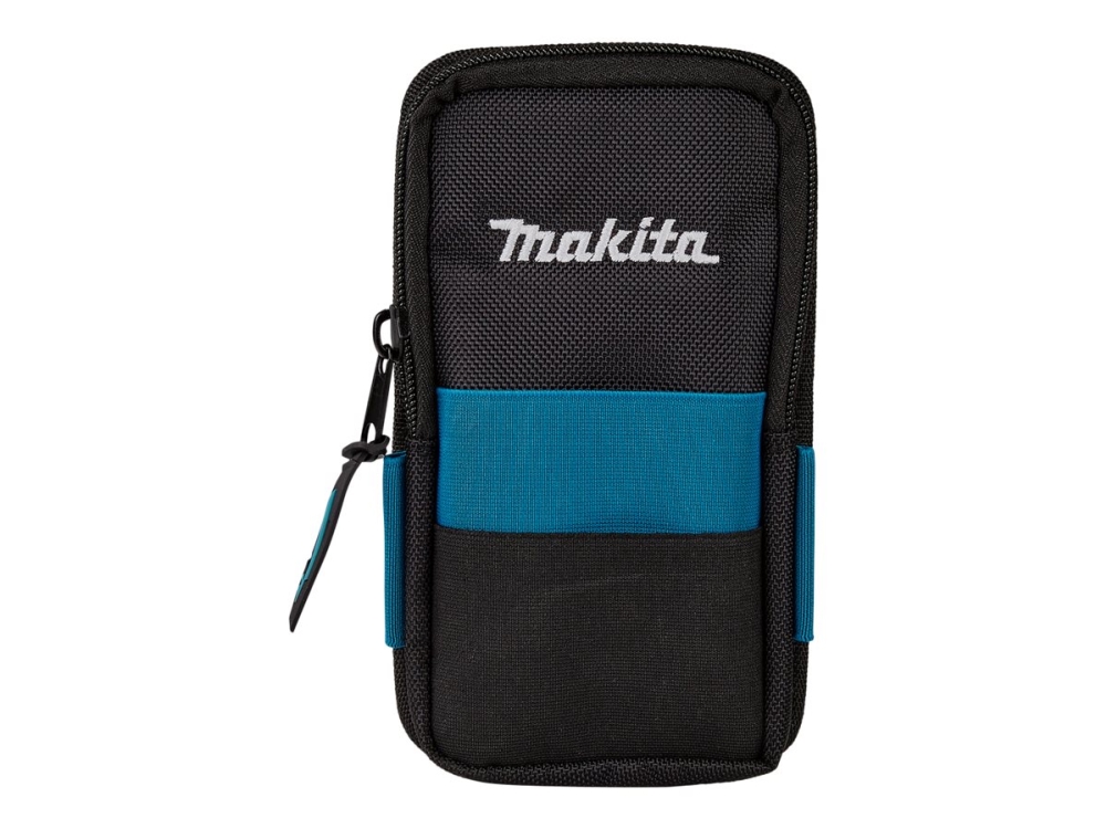 Makita - Taske Xl Størrelse Til Mobiltelefon - Polyester - Sort, Blå - Op Til 7"