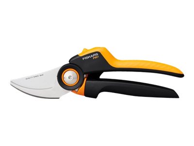Fiskars X-Series Bypass-Gartenschere L P961, Bypass, Kunststoff, Schwarz, Orange, Stahl, Edelstahl, 22,2 Cm