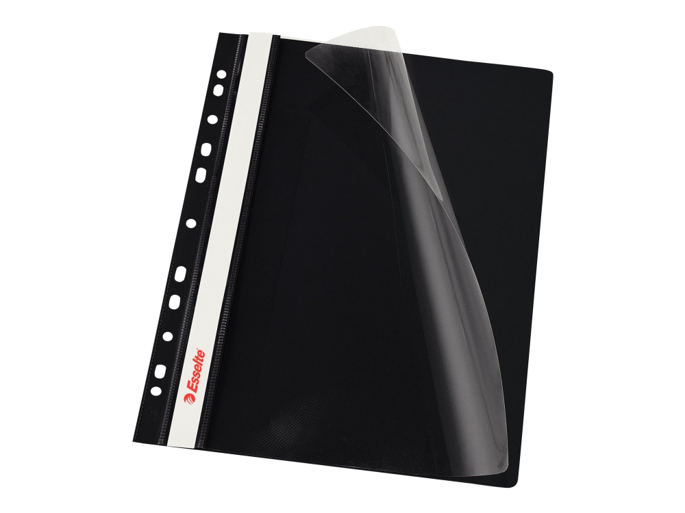 Esselte - Rapportfil - för A4 (210 x 297 mm) - svart | Skola & Hobby - Skolböcker & kalkylblad - Arbetsblad och mappar | GameStuff