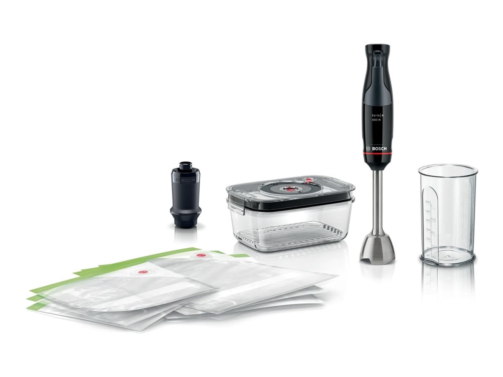 Bosch Serie | 4 ErgoMaster MSM4B6V2 - Stavblender - 1 kW - sort anthracit