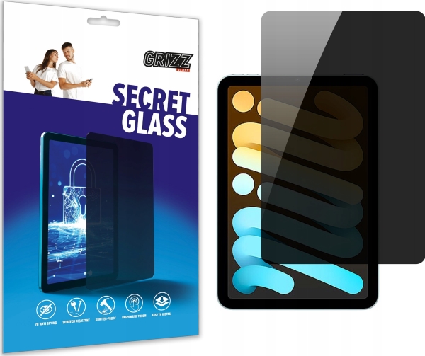 „Grizzglass Secretglass“ Privatumo Stiklas, Skirtas „Apple Ipad Mini 2024“