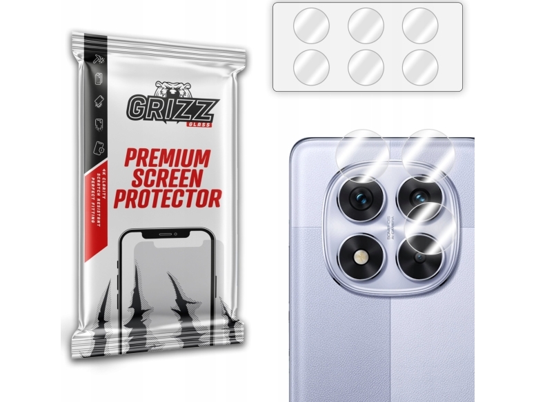 Grizzglass Hybridglass Kameraglas Til Xiaomi Redmi Note 14 Pro