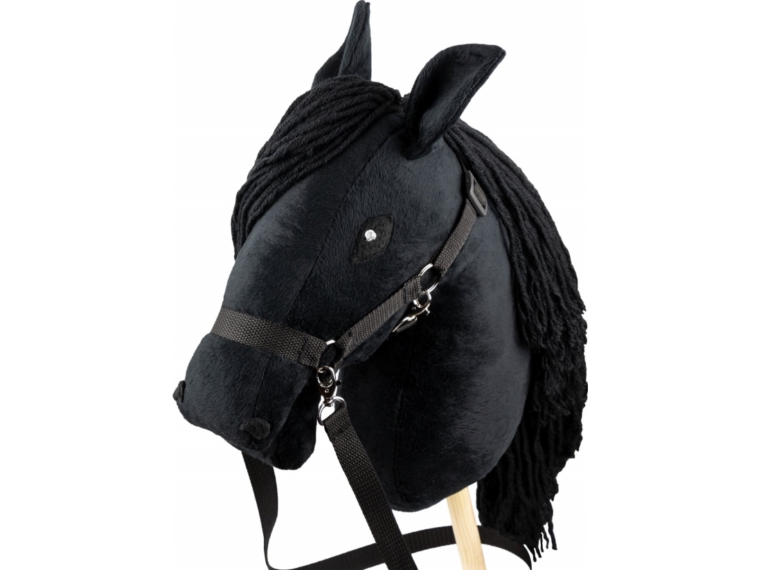 Froster Koń na Kiju - Hobby Horse Skippi - Czarny