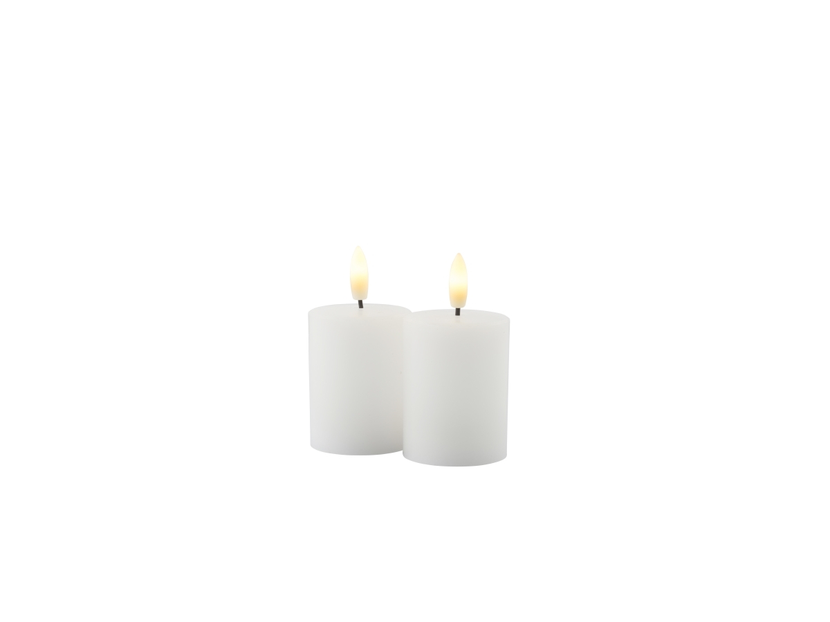 Sirius Sille udendørs fyrfadslys - 2 stk - H 6,5 cm