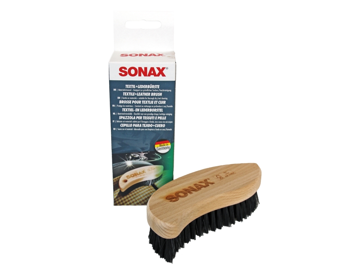SONAX Textil & Läderborste | Bilvård & Biltillbehör - Interiör Bilvård - Textilrengöring | GameStuff