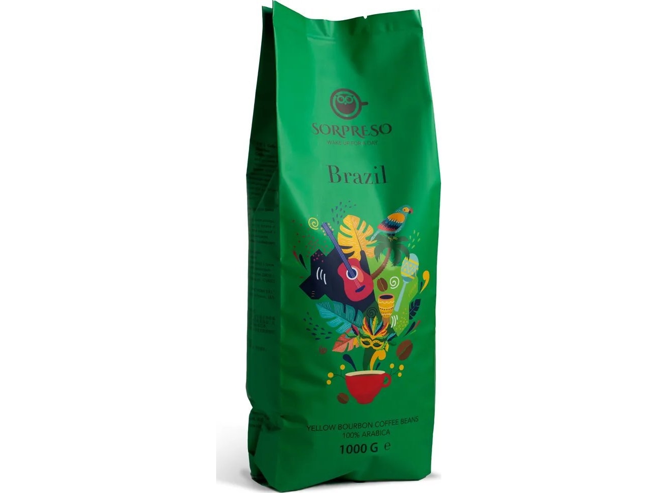 Kawa Sorpreso Brazil Yellow Bourbon 1 Kg Hele Bønner