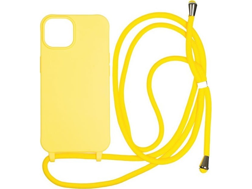 Mobile Origin Lanyard-Etui Gul - Iphone 14