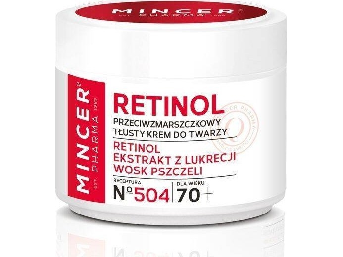 Mincer Retinol 504 Face Cream 70+ 50Ml