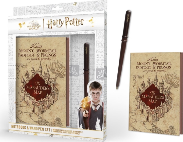 Pyramid Pyramid Harry Potter Zestaw Notanik A5 Premium + Długopis