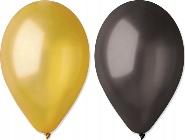 GoDan Ballonger GM90 metall 10 - guld och sort 50st GM90/39-65 | Trädgården - Pools & Vatten spel - Poolleksaker | GameStuff