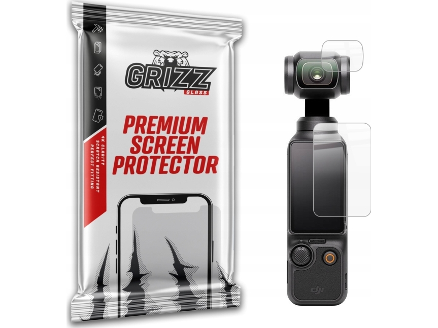 Grizzglass Ceramicfilm Til Dji Osmo Pocket 3