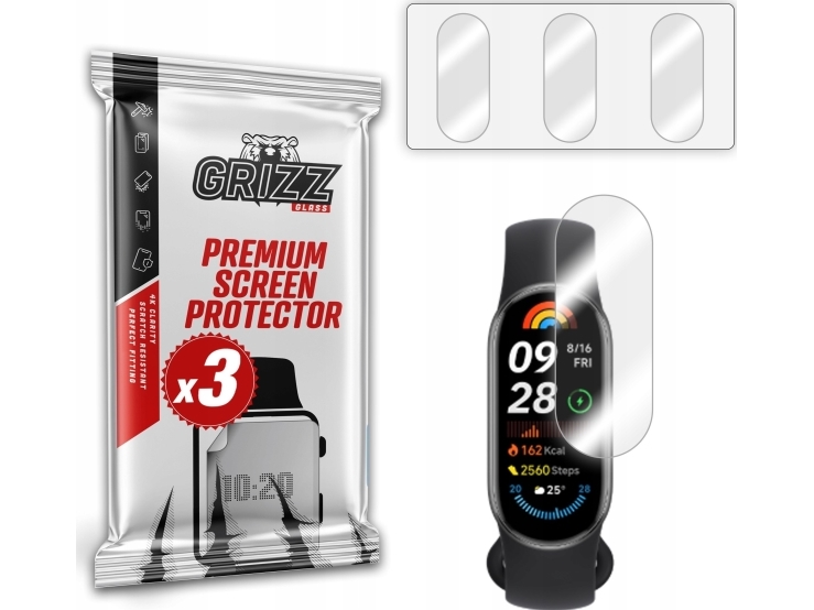 Grizzglass Hydrogel Film Hydrofilm Til Xiaomi Smart Band 9