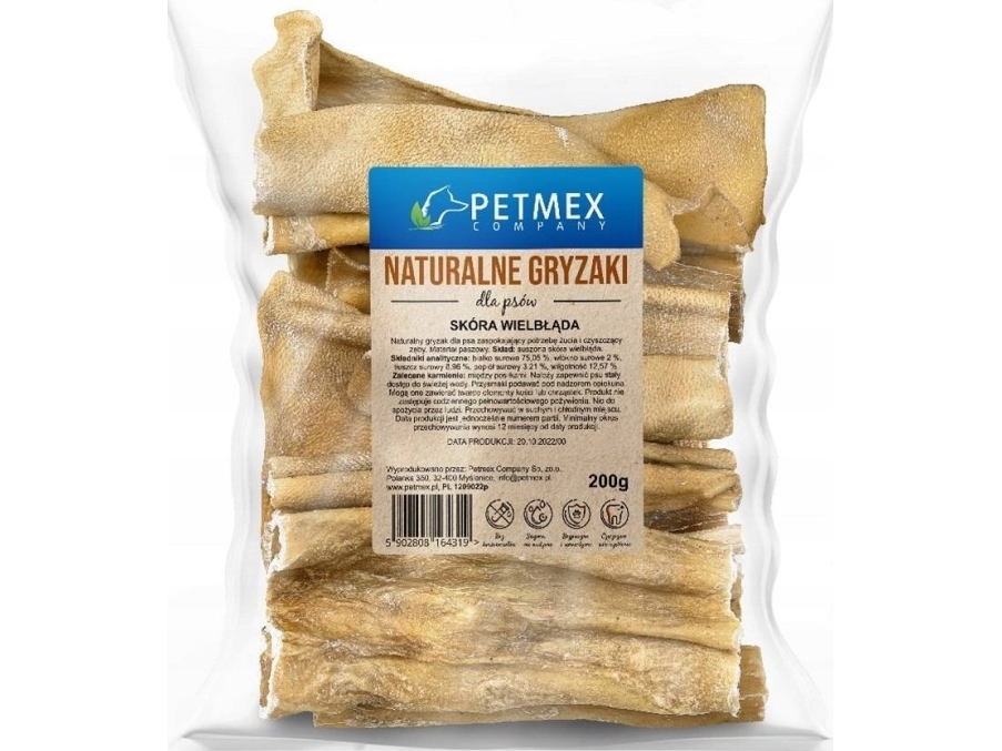 PETMEX Kamelinahka - koiran herkku - 200g