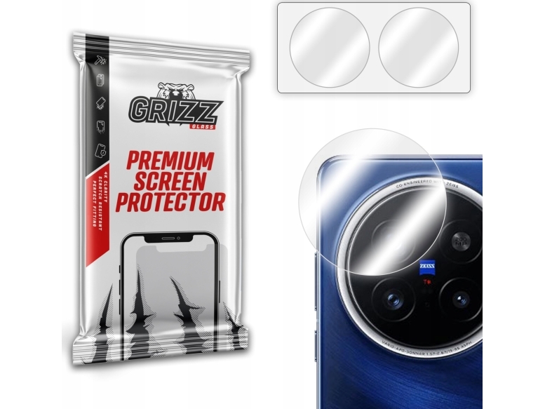 Grizzglass Kamera-Glass Hybridglass Til Vivo X200 Pro