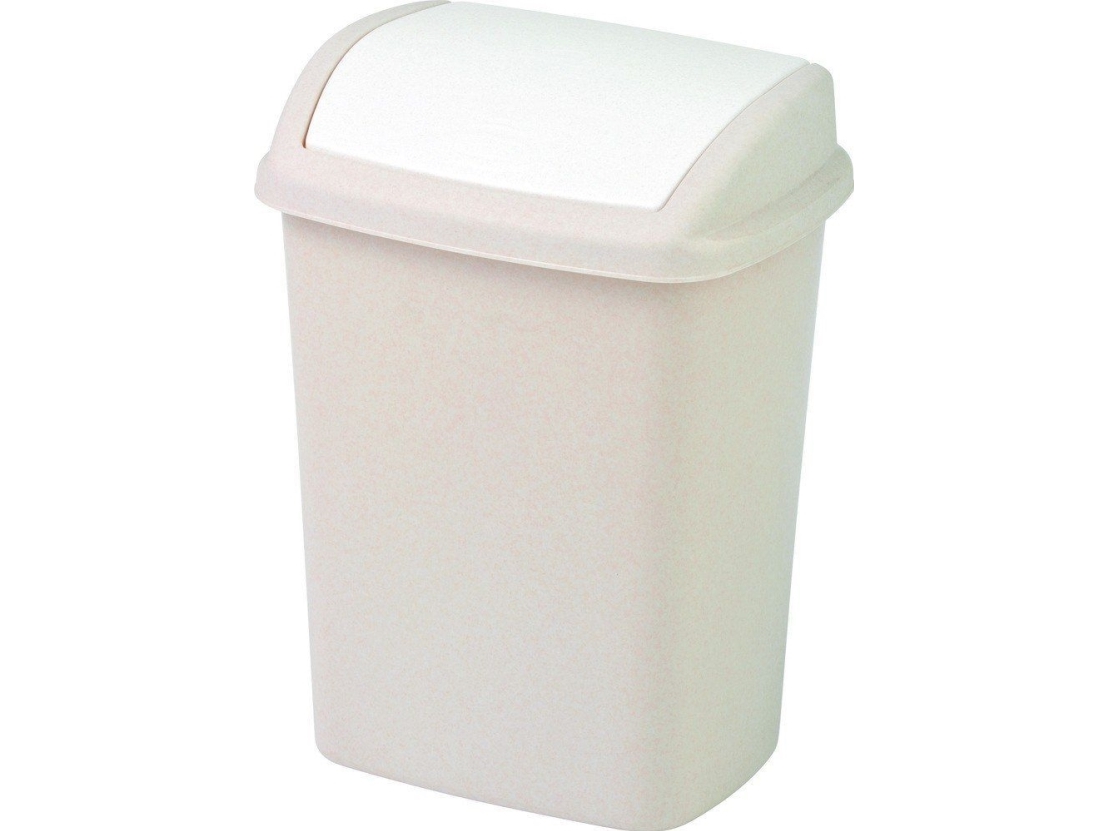 Curver Dominik saranoitu roskakori 10L Creme (CUR000081)