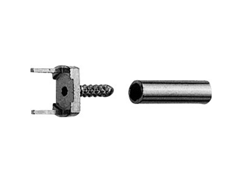 Telegärtner 100021300 100021300 Direktanschluss An Kabel-Leiterplattenbuchse, Gerade 1 Stück