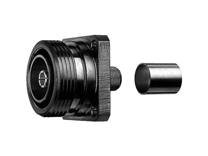 Telegärtner 100024455 100024455 7-16-Din-Stik Flangetilslutning 50 Ω 1 Stk