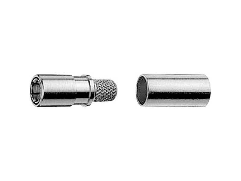 Telegärtner 100024872 100024872 Smb-Stecker Anschluss, Gerade 50 Ω 1 Stück