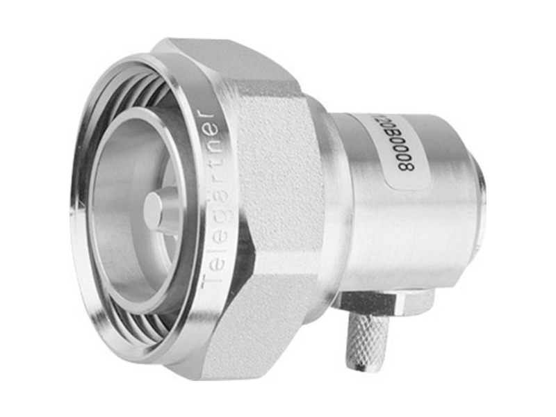 Telegärtner 100024403 100024403 7-16-Din-Stik Stik, Vinklet 50 Ω 1 Stk